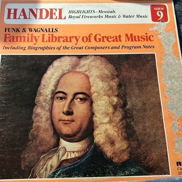 Adrian Boult - Handel Messiah LP FW 609 Vinyl 1970 Record - Picture 1 of 6